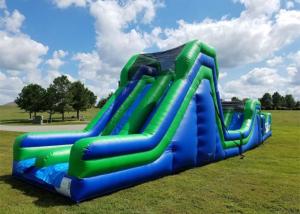 China PVC Commercial Giant Inflatable Obstacle Course / Adult Inflatable Slide on sale