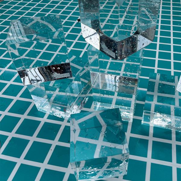 High Surface Hardness Acrylic Outside Swimming Pool with Super Thick Perspex Glass