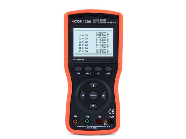 Quality Multi Functional DC9V Digital Phase Meter Electric Power Detector for sale