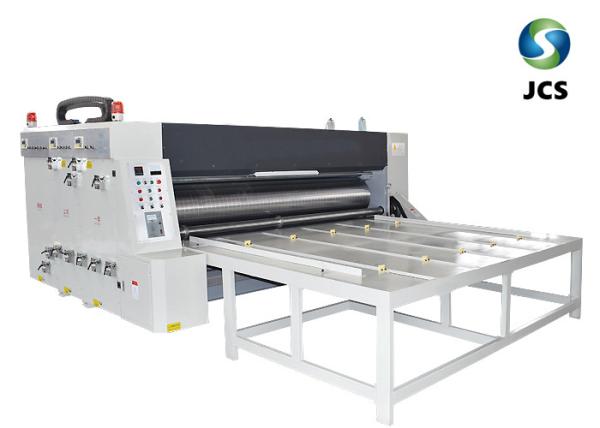 Quality Two Color Cardboard Box Printing Machine Chain Feeder Type Electric Driven for sale