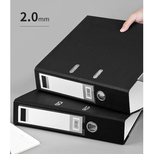 Blue PVC Board FC A4 Lever Arch File Folder Economical Custom Design for Office School