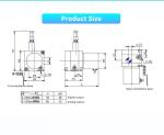 UBPR-02 Rope Displacement Measuring Sensor Industrial Position Level Controller