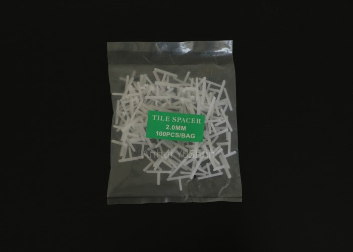 Customized Plastic Tile Spacer Ceramic Cross Spacers For Tiling Installation