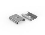 Frosted 8mm IP20 Aluminum Track For Led Strip Lighting