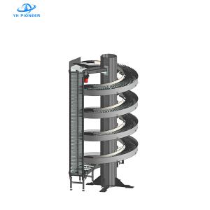 Wholesale Space Saving Spiral Elevator Conveyor with Compact Structure for Efficient Vertical Material Handling from china suppliers