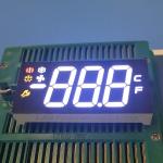 Multicolor 3 Digit Seven Segment Display Ultra Bright For Refrigerator Control