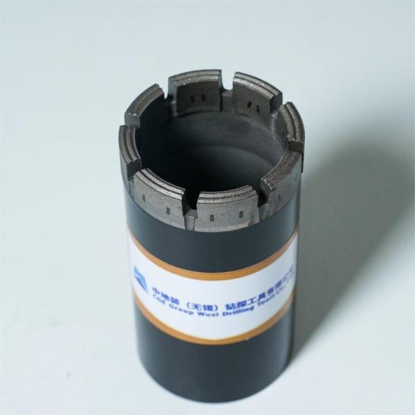 Face Discharge Profile Impregnated Diamond Bit Core Drilling Q Standard
