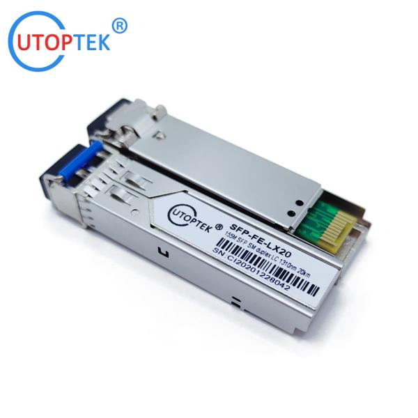 100M 155Mbps SFP Module SM duplex LC 40km 1310nm sfp transceiver compatible cisco,huawei,hp,aruba,mikrotik,juniper