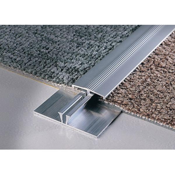 Anodized Aluminum Carpet Trim Foyer Of Hotel Plaza Bank