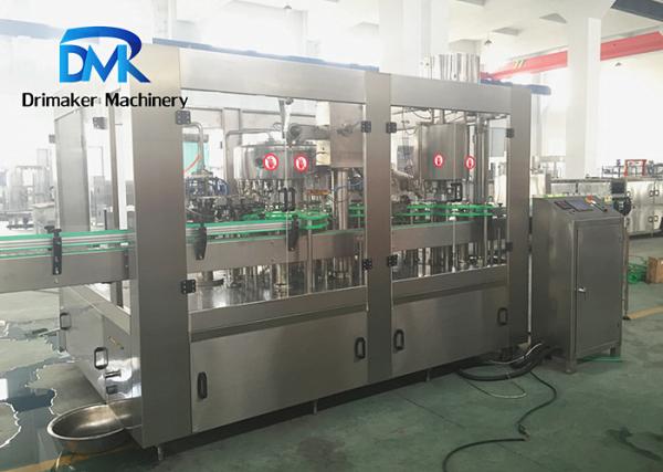 Quality Milk Beverage Liquid Bottling Machine High Filling Accuracy Compact Structure for sale