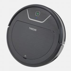 Household Floor Sweeper Robot , Automatic Wet And Dry Robot Cleaner Brushless Motor