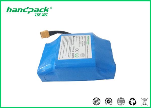 Quality Built In BMS Hoverboard Lithium Ion Battery 36V 2000mAh Good Consistency for sale