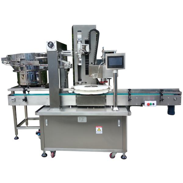 Trigger Cap Hand Sanitizer Bottle Capping Machine 1000BPH-1600BPH Capacity