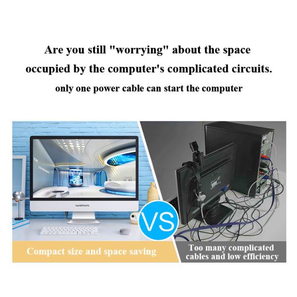 18.5 Inch Core I3 I5 I7 Led Aio Monoblock Barebone Touch All In One Pc For Designers