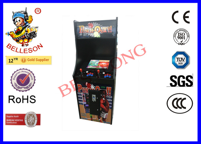 Full View Angle 2 Players Arcade Multi Game Machine CE 3C ROHS Certificated