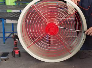 China Zone 1 Ex-Proof Ventilation Fan 315mm Blade Large Volume High Pressure Air Axial Flow on sale