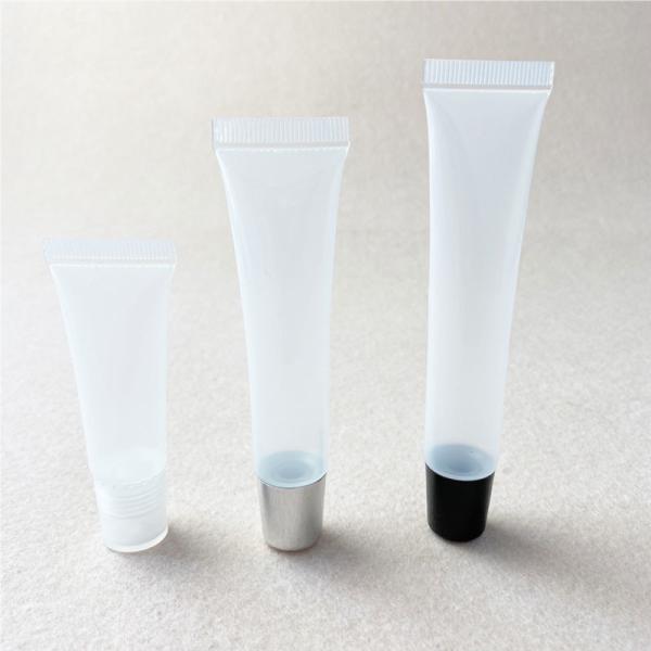 Quality PP ABS Cosmetic Empty Lip Gloss Squeeze Tubes 10ml 15ml 20ml for sale