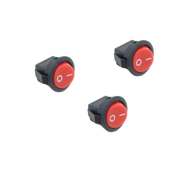 Other Electronic Components 12 Volt Self-Locking Diameter 16Mm Green 5Pins Led