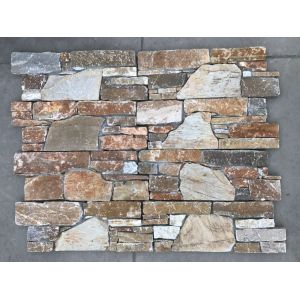 Stone Non Antacid 150x600mm Slate Stack Wall Cladding