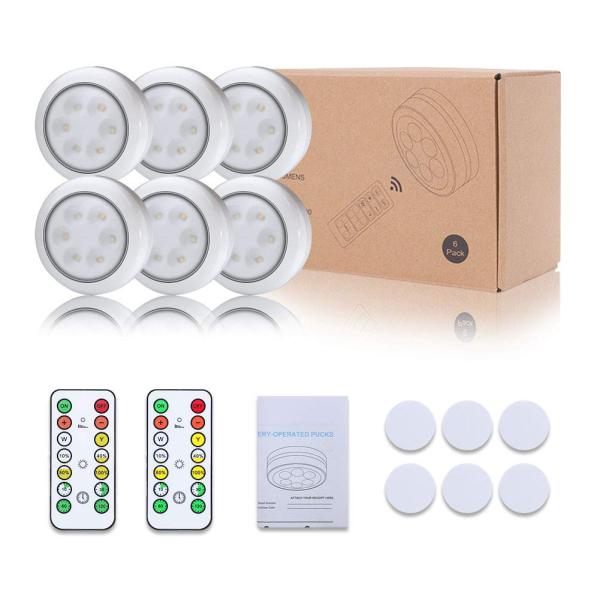 55 LUMENS Remote Control Under Cabinet Light