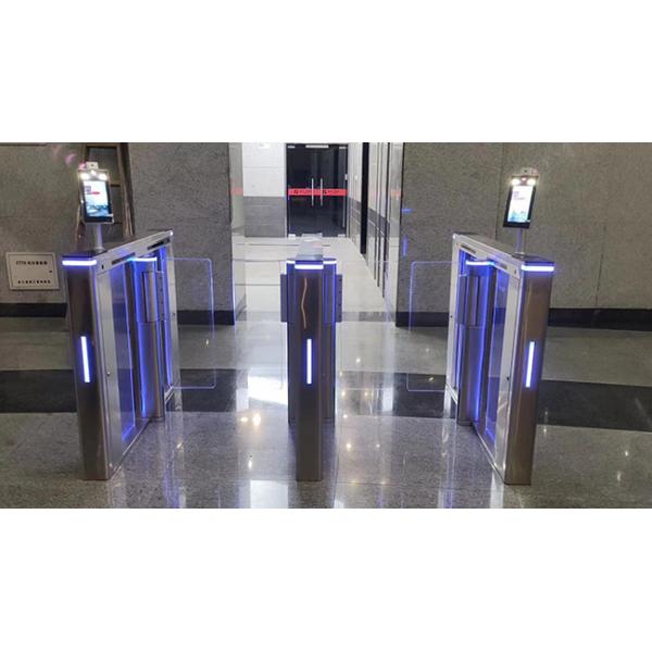 SUS304 1.2mm Stainless Steel Turnstile Brushless Anti Collision Speed Gate