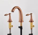 Under Counter ODM Double Handle Wash Basin Mixer