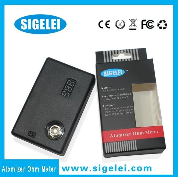 Quality ecig ohm meter Electronic Cigarette,cartomizer and atomizer ohm meter for sale