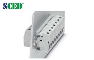 Wholesale 65A 10.1mm Through Panel Terminal Blocks Brass UL94 V0 from china suppliers