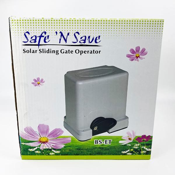 Automatic DC Sliding Gate Motor 24V 400Kg Opener With Solar System