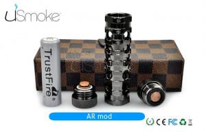 Wholesale 304 Stainless Steel Black AR Mod Mechanical Mod E Cig , Top Quality AR Mod Clone from china suppliers