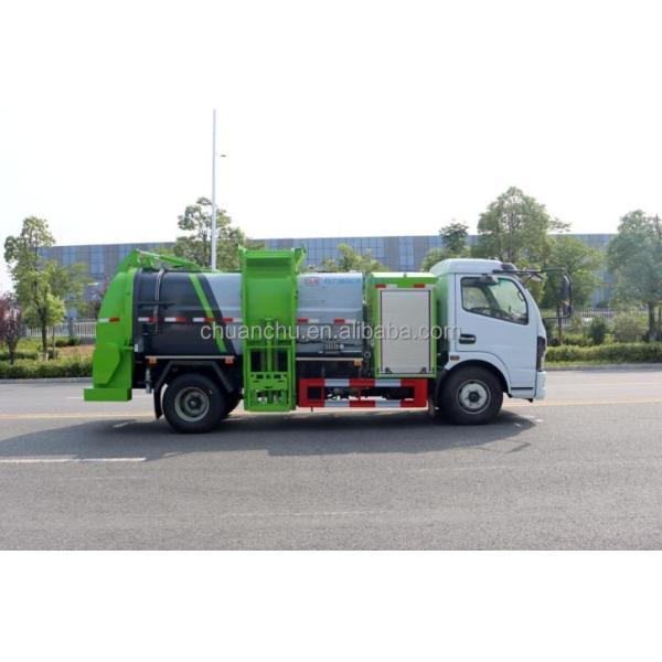 Pure Electric Eco-Friendly Waste Hauler Reducing Carbon Footprint and Operational Costs for Restaurant-Kitchen Garbage Truck