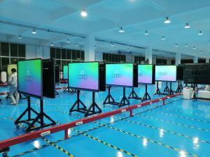 Electronic IR Interactive Multi Touch Screen Kiosk For Education