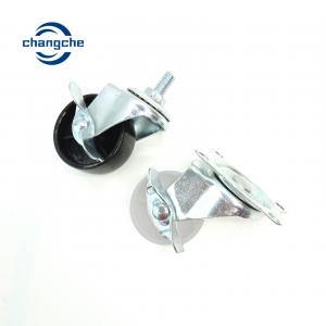 Wholesale Light Duty Industrial Rubber Trolley Caster Wheels Black White PP Furniture Castors Wheels from china suppliers
