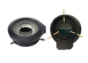 China Polarizing 120pcs Led Microscope Illuminator LED Ring Light 6W 6500 Color Temperature on sale
