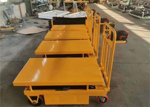 Customized Hydraulic Aerial Platform , Scissor Work Platform Flexible Operation