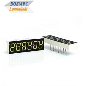Wholesale 0.36 Inch 7 Segment LED Display 6 Digits Multi Function 20mA from china suppliers
