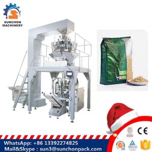 Wholesale Grain / Granule Automated Packing Machine With Multi Head Weigher For Oatmeal / Cornmeal from china suppliers