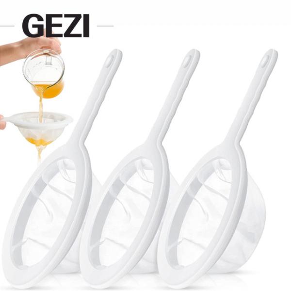 Fine mesh filter nylon food yogurt mesh plastic mesh with handle filter mini