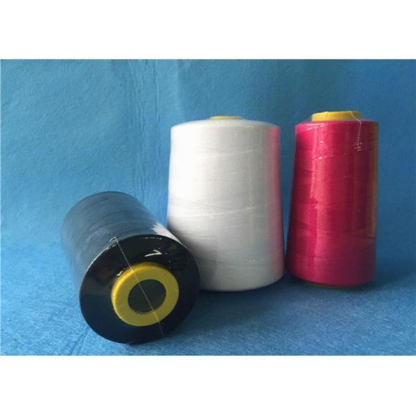 Z Twist / S Twist Industrial Polyester Sewing Thread Dyed Yarn 100% PES High Tenacity