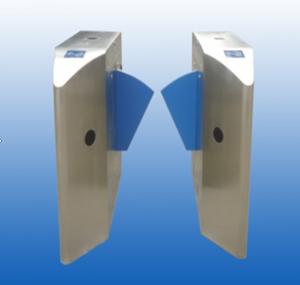 Intelligent Retractable Flap Barrier RS485 Communication Relay Input Card Swipe