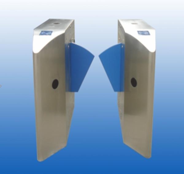 Quality Intelligent Retractable Flap Barrier RS485 Communication Relay Input Card Swipe for sale