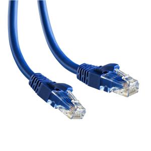 Slim UTP Cat 6 10 Feet Ethernet Lan Cable Blue High Speed Pre Terminated Computer Cable Blue Color
