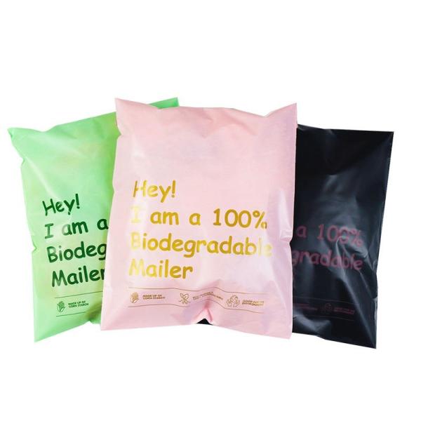 Quality Custom Printed Biodegradable Packaging Bags Courier Poly Shipping Mailing Bags for sale