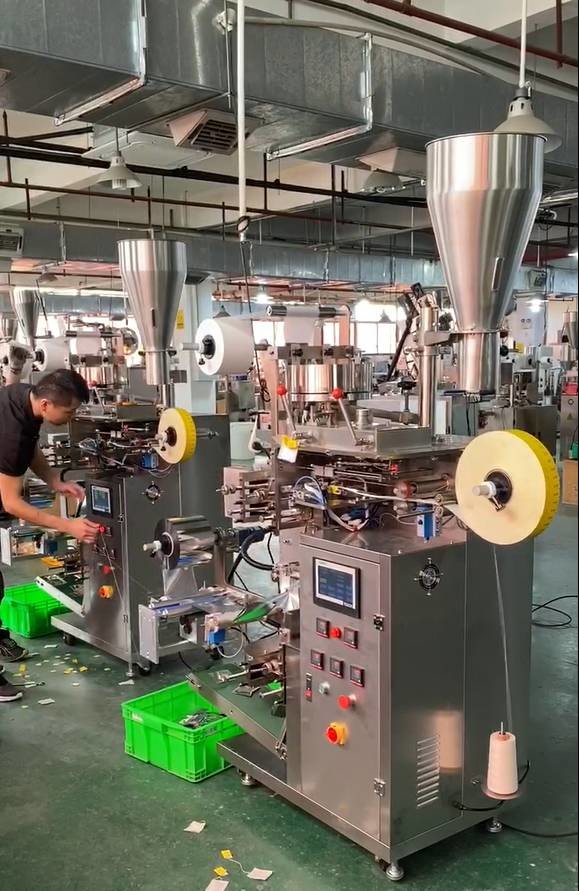 Wholesale Medium Size Inner Outer Tea Sachet Packing Machine Three Side Sealing from china suppliers