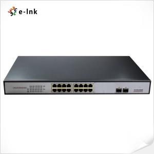 Wholesale Network Switch 16 Port 1000M 802.3at + 2-Port 1000M SFP Uplink PoE Ethernet Switch from china suppliers