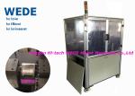 High Precision AC Rotor Cutting Machine , Auto Servo Motor Turning Machine