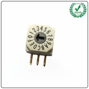 Wholesale Customized Coding Mini Rotary Switch 4 Positions 50VDC 100mA from china suppliers