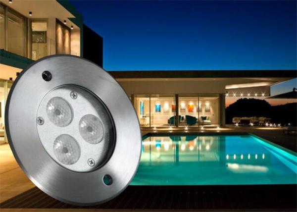 Quality CREE OSRAM 3W High Power LED Underwater Lights With ABS Mounting Sleeve for sale