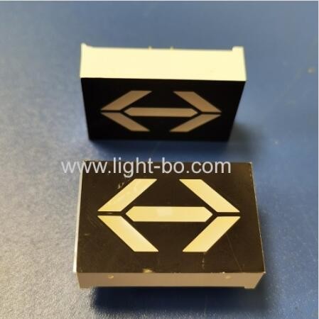 Ultra Bright Red 1inch Dual Arrow LED Display Common Anode For Elevator Direction Indicator