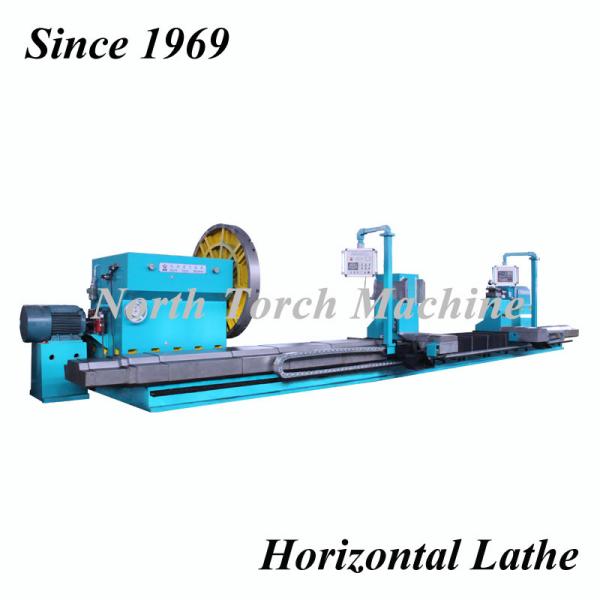 Quality 6T 15T Heavy Duty Horizontal Lathe Energy Saving With 2 Cutting Tools for sale